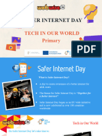 Safer Internet Day Primary Tech in Our World 5th and 6th Class