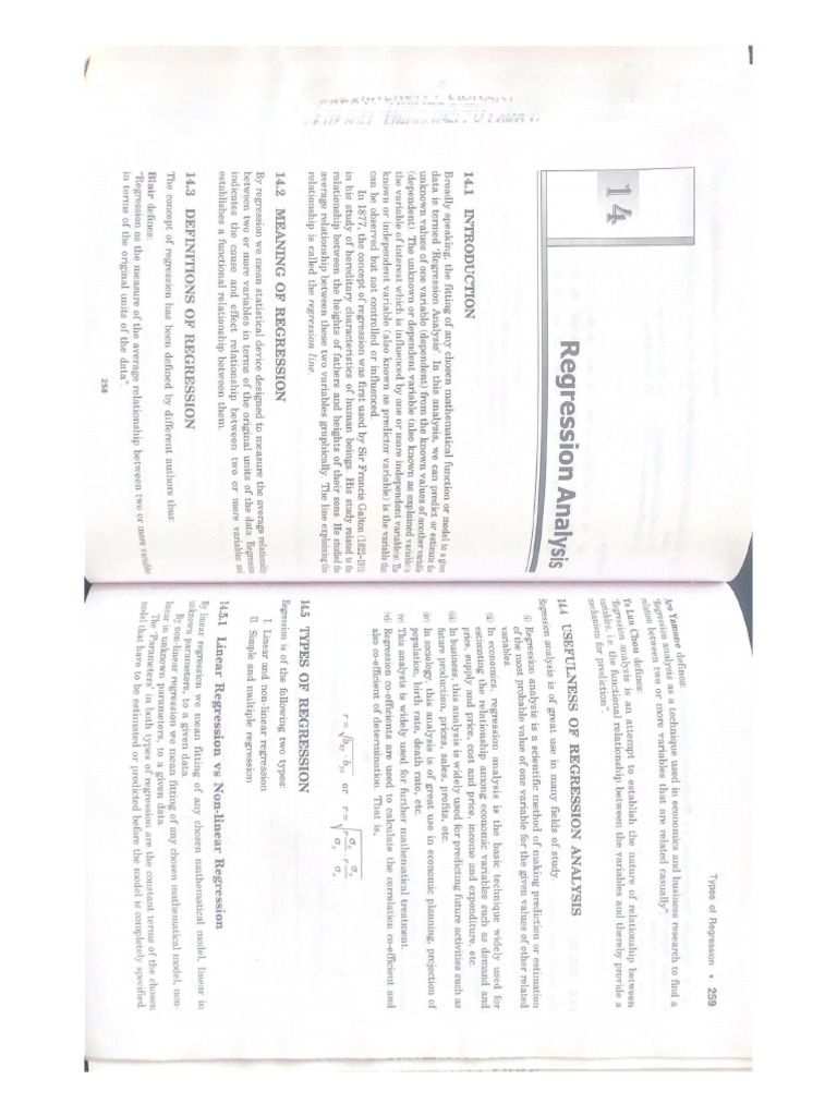 Regression Analysis Pdf