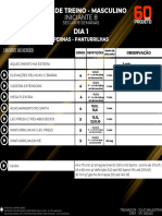Treino Iniciantes 10 - Masculino