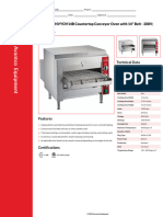 Horno de Banda Electrico 20 208v 3600w Avantco Cnvyov14b 1645567015