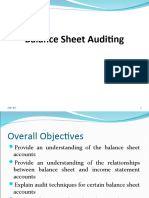8.auditing Balance Sheet