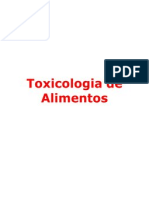 Toxicologia de Alimentos: Estudo de Substâncias em Alimentos