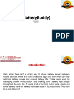 (Batterybuddy) : Mini Project 1 KMBN 152