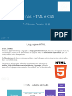 2.1 - Linguagem HTML - Introdução