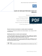 CFW-11 - Informações Da Aplicação Bobinador Axial Com Balancim 1 - 22 P 10001146856