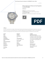 Rolex Submariner Diamond and Sapphire Set 116659SABR For Sale at 1stdibs