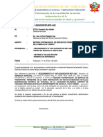 Requerimiento #001-2024 - Contratar El Servicio de Carga y Transporte Terrestre Obra Reparacion de Techo de Mercado