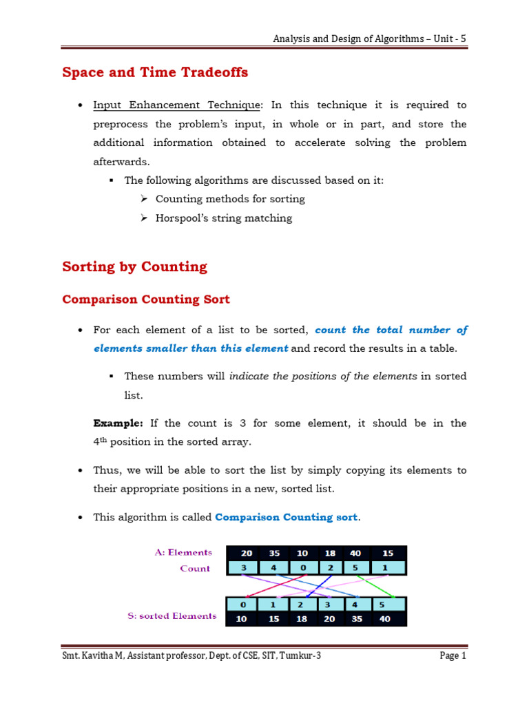 ADA Unit-1 | PDF