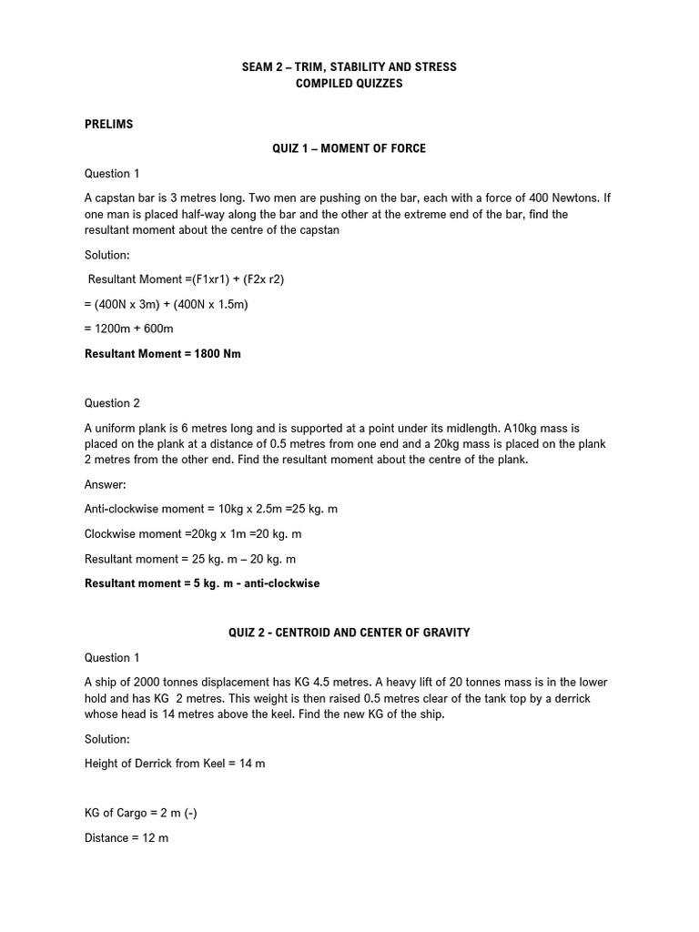 Shipping Container Load Calculations | PDF | Density | Buoyancy