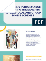 Individual & Group Bonus Scheme
