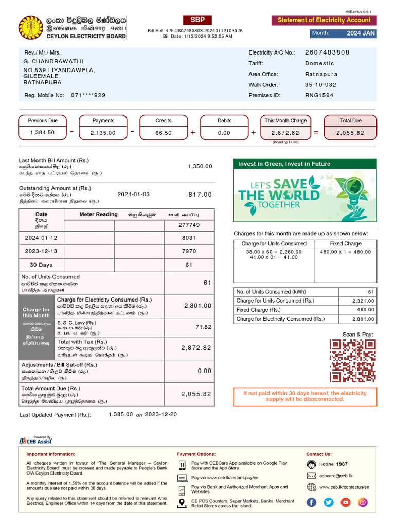 Ebill Pdf Payments Economies