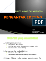 Pengantar - Editing Video Xi Pspt-2
