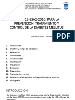 Nom-015-Ssa2-2010paralaprevencion Diabetes