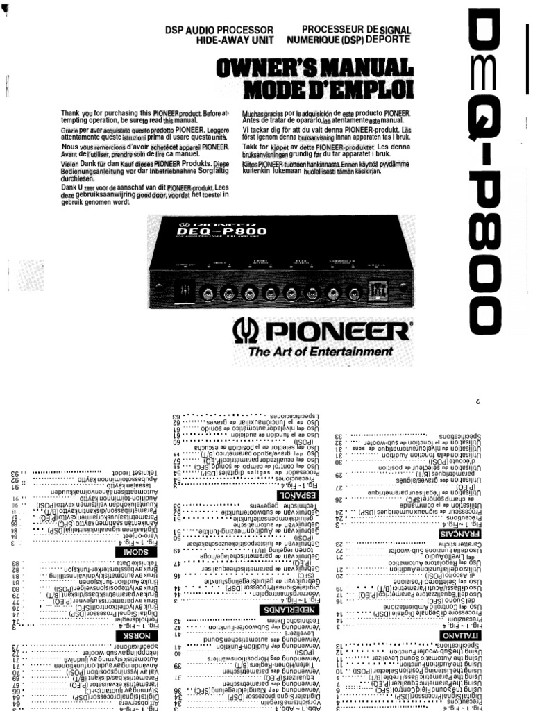 Deq P800 SN PDF