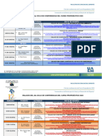 Enlaces de Los Ciclos de Conferencias PROPE 2023