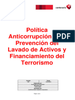 Politica Anticorrupcion y Prevencion de LAFT 2.0