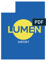 Catálogo Luminaria Solar LED - Lumen Import - Asunción, Paraguay - 2021