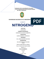 Elemento Nitrogeno