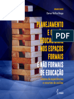 Planejamento e Gestão Educacional Nos Espaços Formais e Não Formais de Educação: Relatos de Experiências e Recortes de Análise