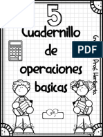 Cuadernillo de Operaciones Básicas.