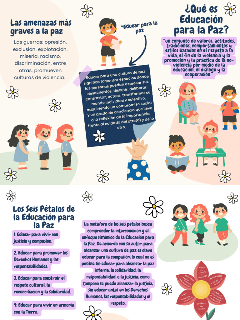 Educación para la Cultura de Paz | PDF | Paz | Justicia