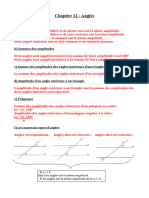 Synthèse - Chapitre 12 - Angles