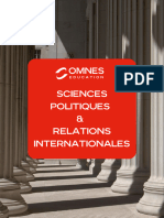 Domaine Sciences Politiques Bachelor Master FR