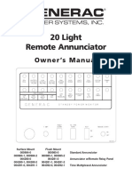 0A7450 Rev E 20 Light Annunciator