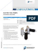 Electric Fuel Pumps For Universal Applications - 59221
