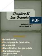 Chapitre 2 - Les Granulats