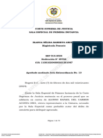 La Sentencia de La Corte Suprema Sobre El Excongresista Alonso Acosta