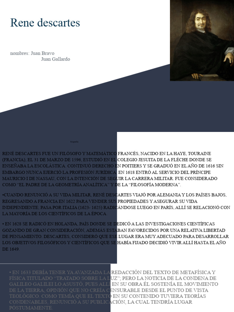 Rene Descartes | PDF | René Descartes | Verdad