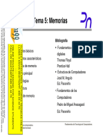 Tema 5 Memorias