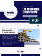 Portfólio LGR Engenharia e Construção