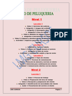 Curso de Peluqueria Temario PDF