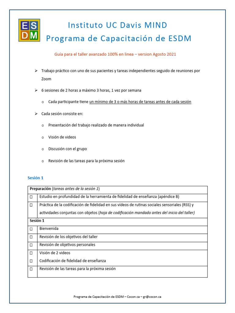 ESDM Avanzado 100% en Linea 2021 V2 | PDF | Crecimiento personal y ...