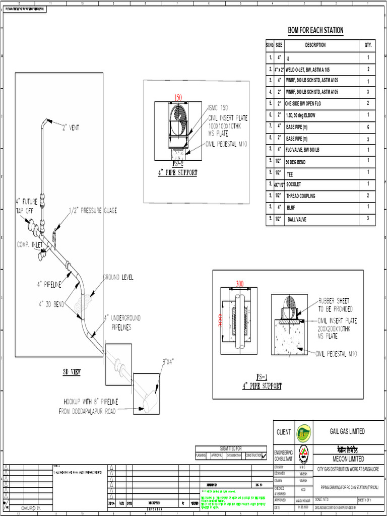 CNG Station Typica-01032020-2 - 240106 - 113743 | PDF | Mechanical ...