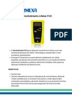 BASC - Ficha Técnica de Alcoholímetro Lifeloc FC5