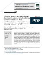 2017 Effects of Acupuncture on 1-Chloro-2,4-Dinitrochlorobenzene-Induced Allergic Contact Dermatitis in Mice