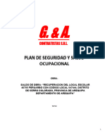 Plan de SST Peruarbo