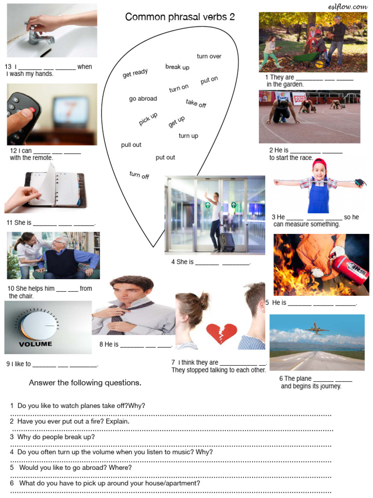 Common Phrasal Verbs 2 2021 Pdf