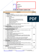 Presupuesto Reforma Integral Tipo75m2