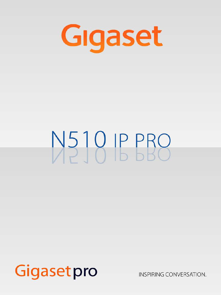 Gigaset N510 - ANTENA | PDF | Enrutador (Computación) | Voz sobre IP