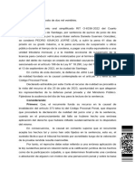 SCA Santiago 2 No Da Pena Accesoria de Suspensión de Empleo Público Si Causa Termina Con PS