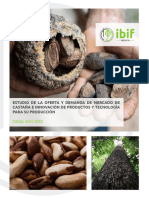 Estudio de La Castaña Exportaciones Bolivia