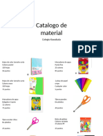Catalogo de Material 2