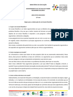 Guião Do Ensaio Filosófico 11º Ano Letivo 2023-2024