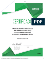 Certificado Funil - De.vendas