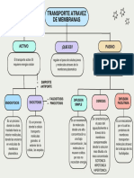 Purple and Green Minimalist Color Blocks Concept Map Chart