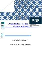 Arquitectura de Las Computadoras UNIDAD II D